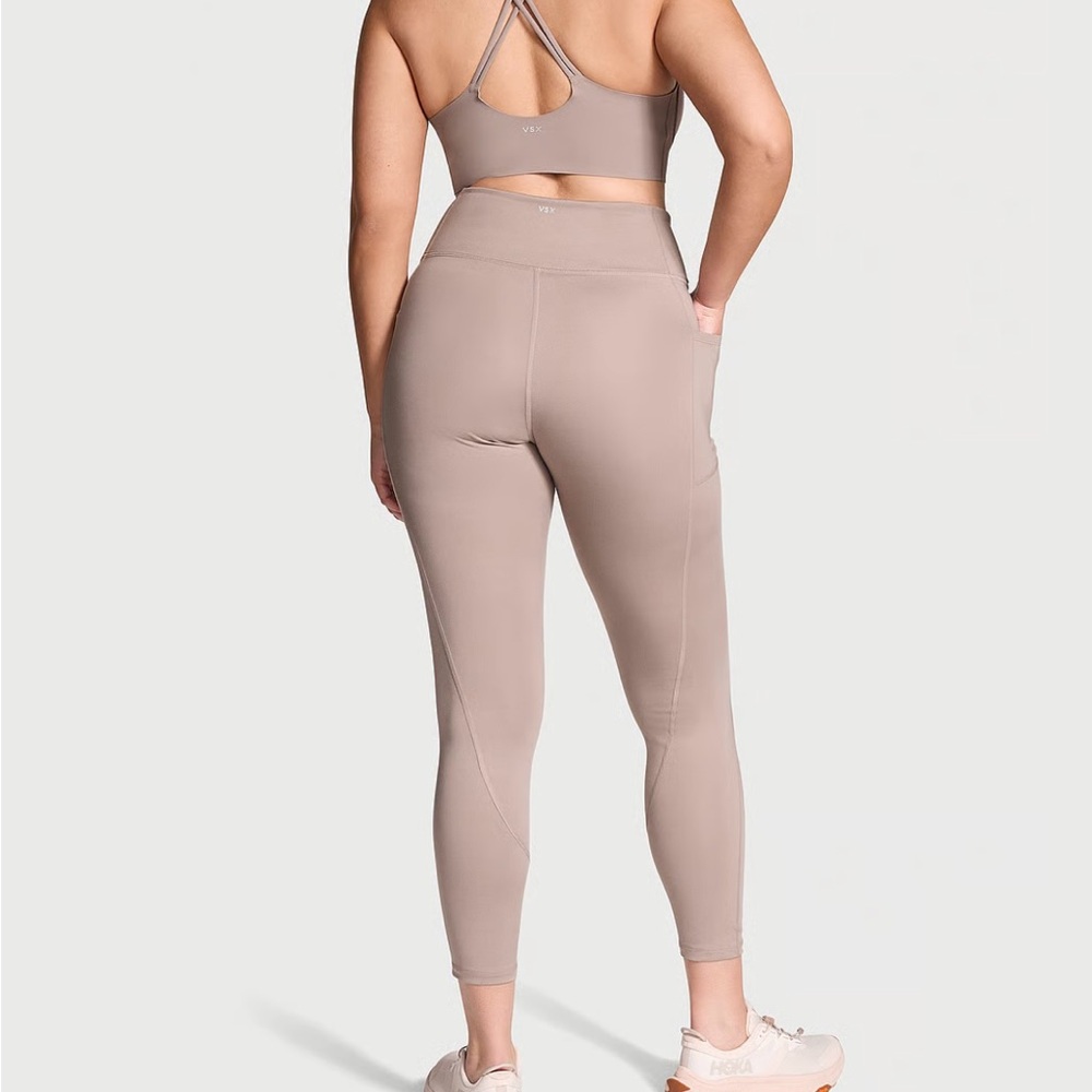 New Victoria's Secret VSX Essential High Rise Pocket Leggings Medium - Picture 5 of 5